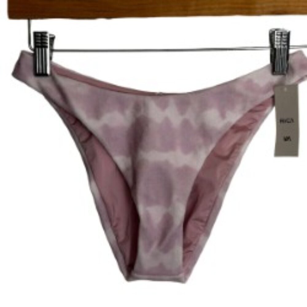 NWT RVCA Live And Let Dye Bikini Bottom XSmall